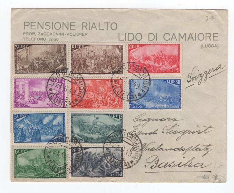 San Marino - Busta viaggiata 1940 ... 