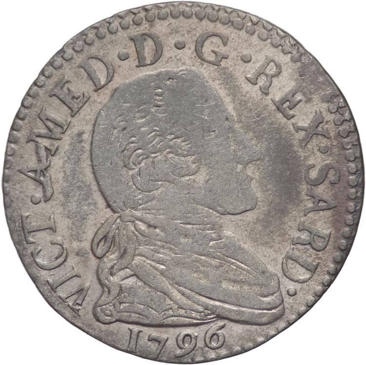 Regno di Sardegna - 20 soldi 1796 ... 