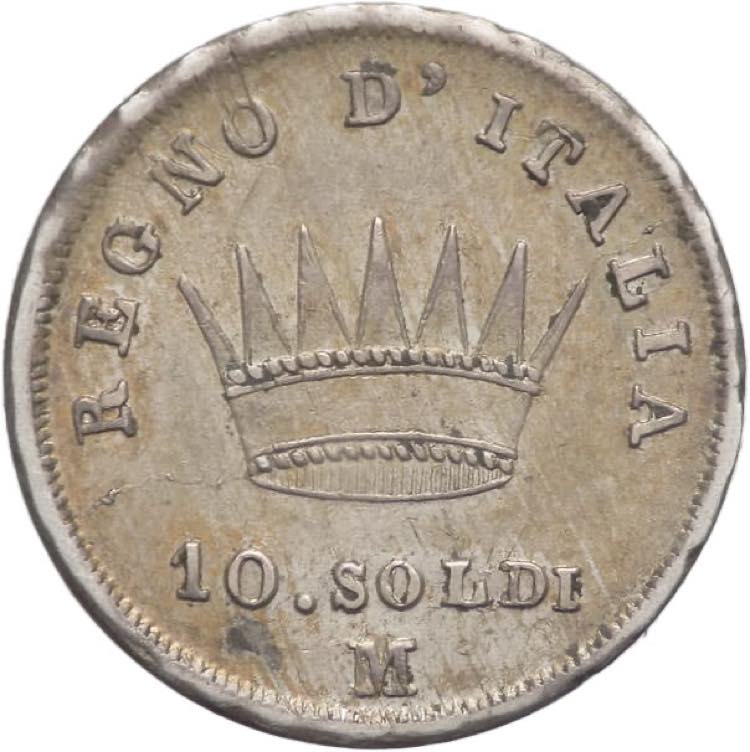 10 soldi 1810 - Napoleone I (1805 ... 