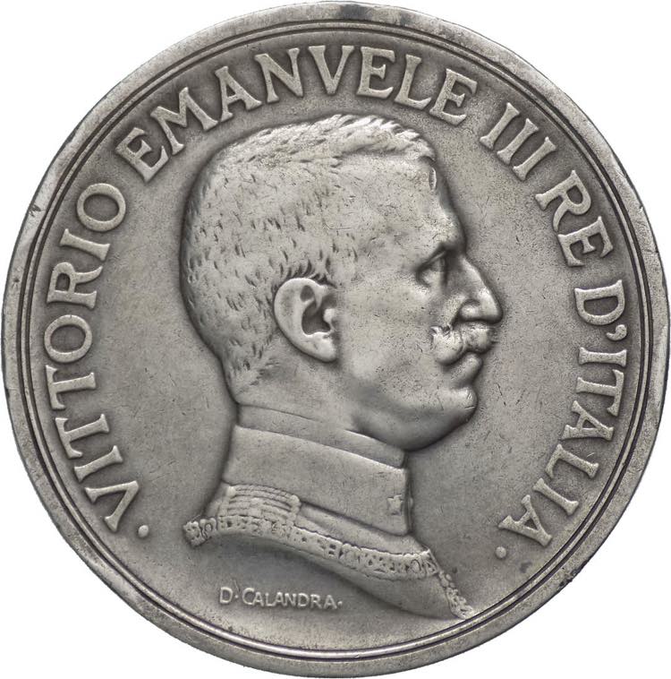 5 lire 1914 - Vittorio Emanuele ... 