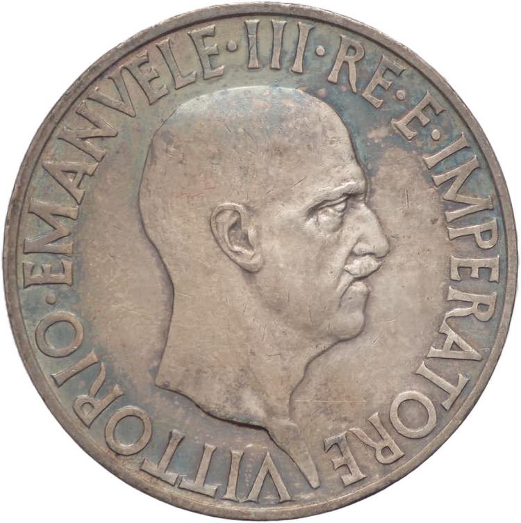 10 lire 1936 - Vittorio Emanuele ... 