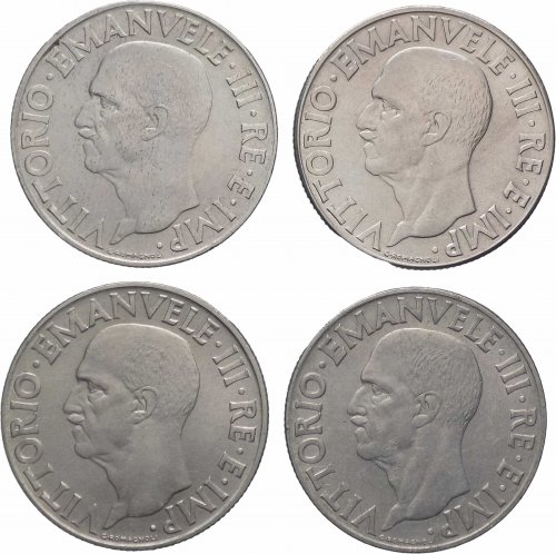 Lotto di 4 monete da 1 Lira 1941 - ... 