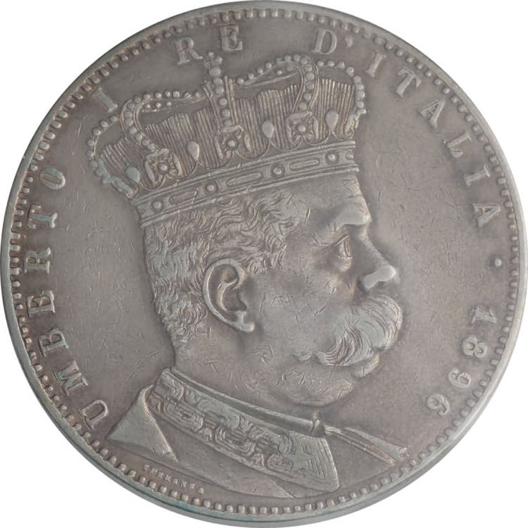Colonia Eritrea - 5 Lire 1896 - ... 
