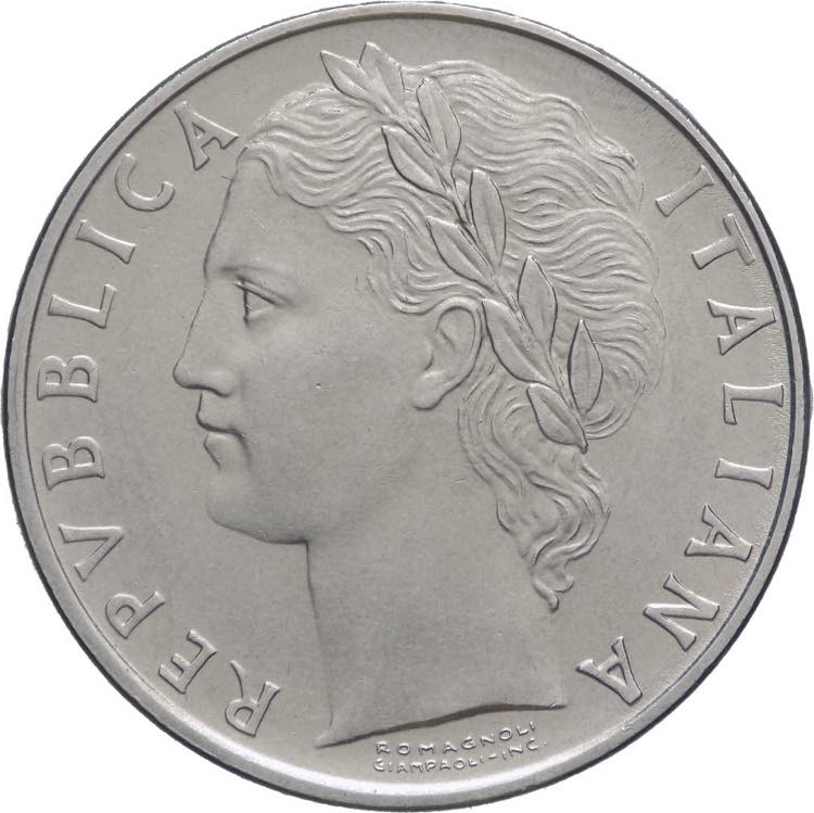 100 lire 1969 - Minerva I° tipo - ... 