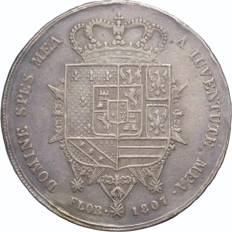 Regno dEtruria -1 Dena 1807 - ... 