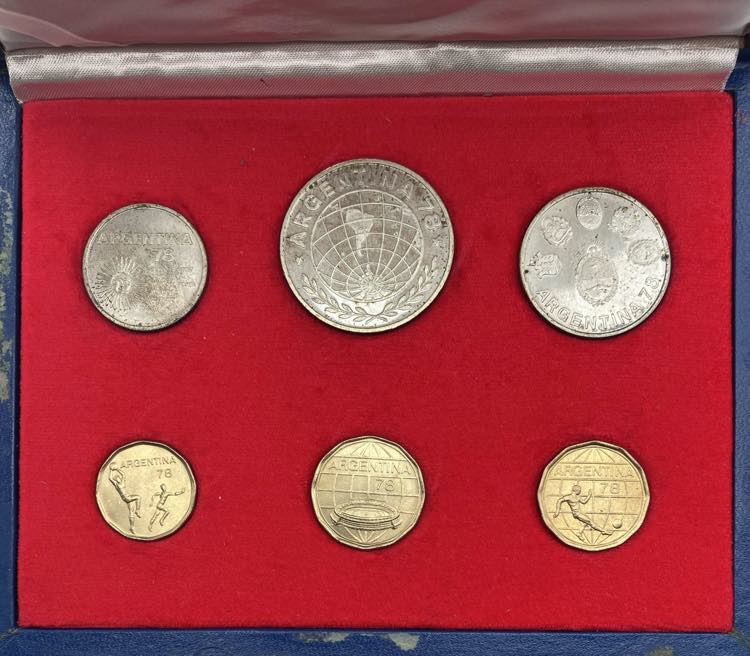 Argentina - set di 6 monete 1978 - ... 