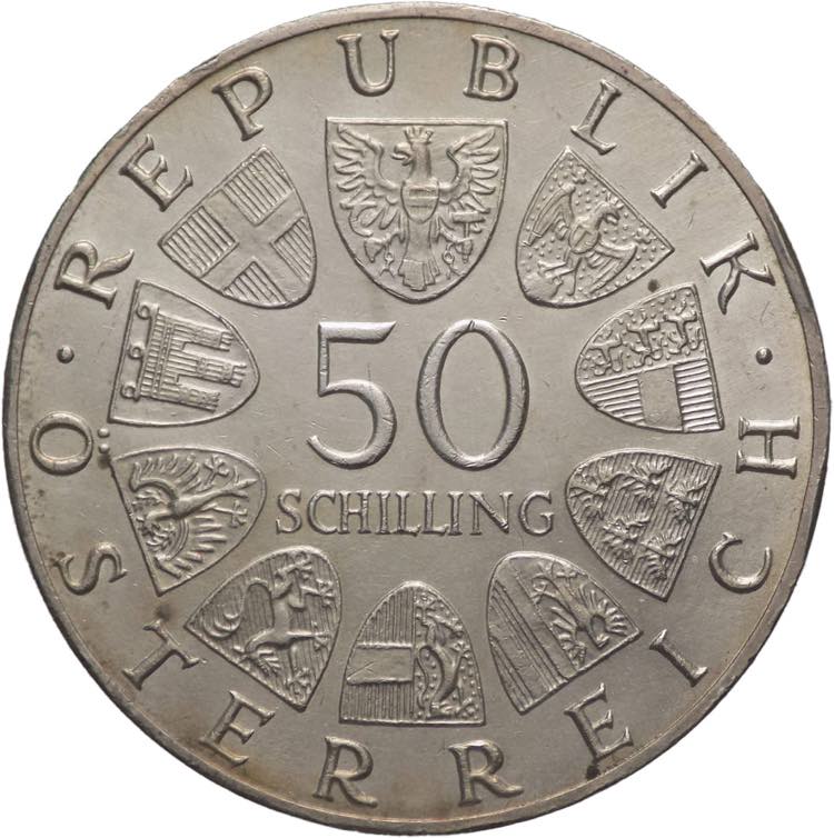 Austria - 50 shilling 1965 Rudolf ... 