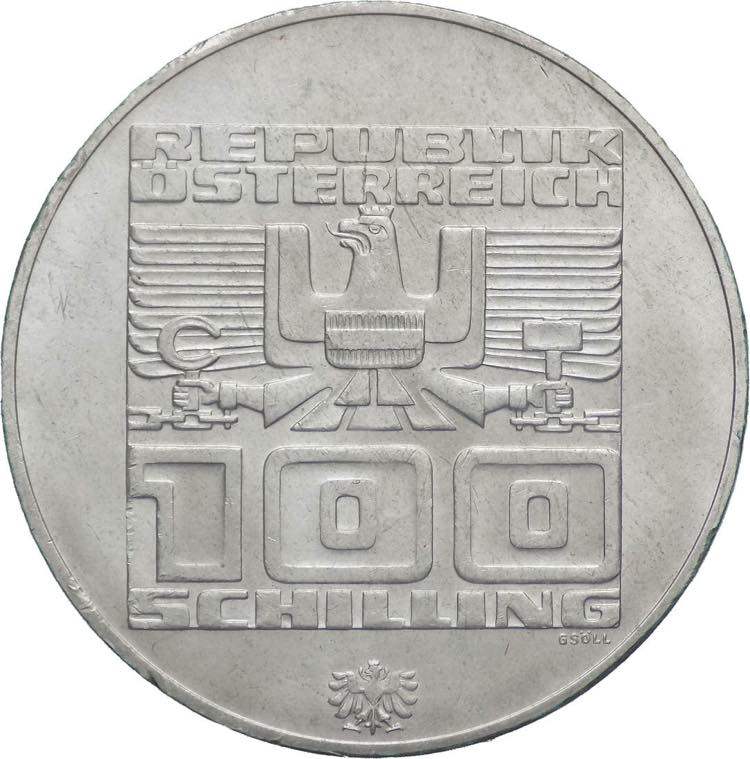 Austria - 100 scellini 1976 - ... 