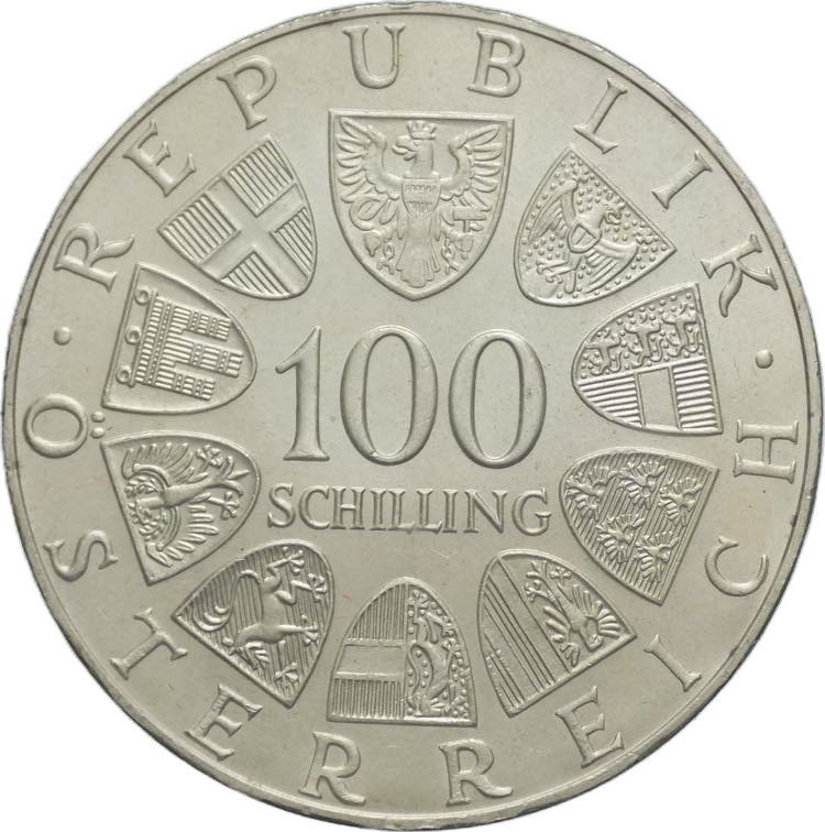 Austria - 100 scellini 1977 - ... 