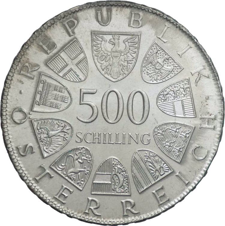 Austria - 500 scellini 1980 - ... 