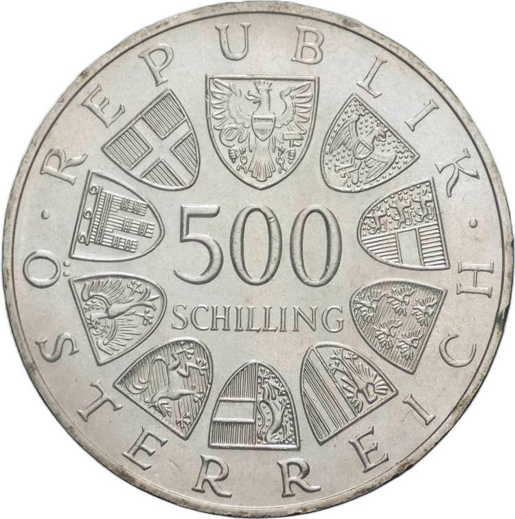 Austria - 500 scellini 1983 - ... 