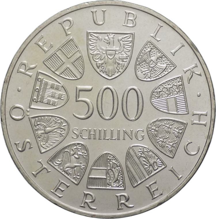 Austria - 500 scellini 1983 - ... 
