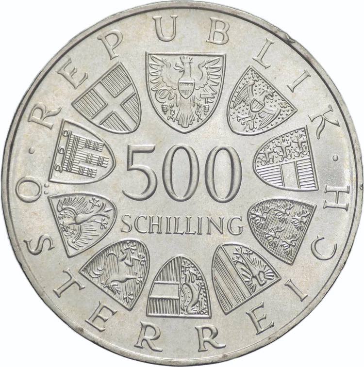 Austria - 500 scellini 1984 - ... 