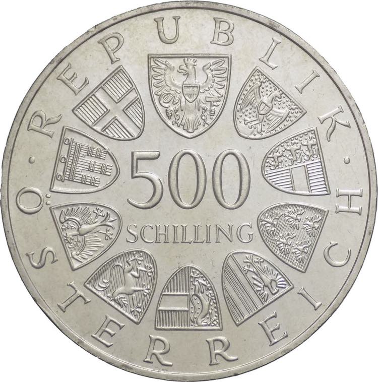 Austria - 500 scellini 1985 - ... 