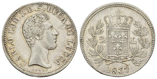Ducato di Lucca - 2 Lire 1837 - ... 