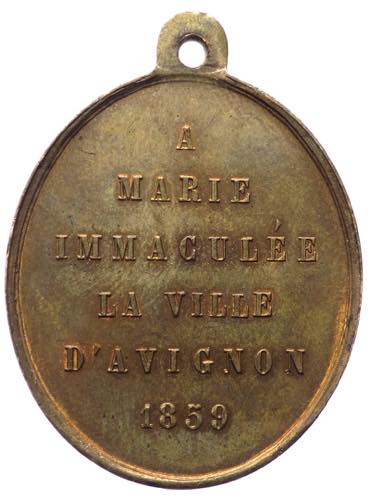 Francia - Medaglia emessa nel 1859 ... 