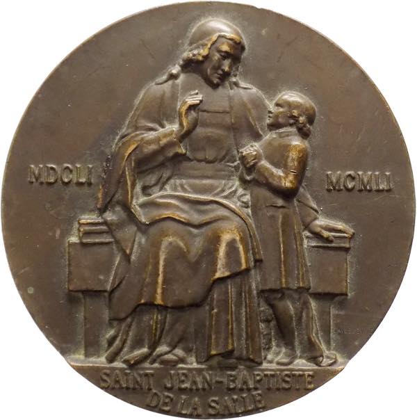 Francia - medaglia dedicata a San ... 