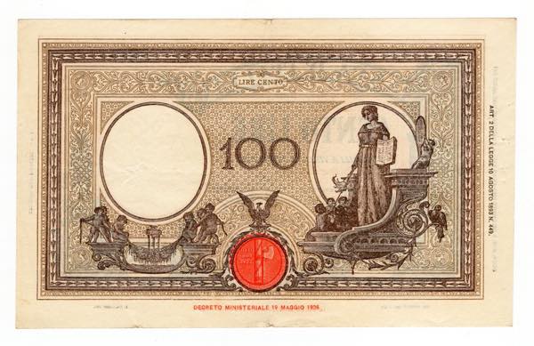 Regno dItalia - 100 Lire - ... 