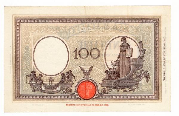 Regno dItalia - 100 Lire - ... 