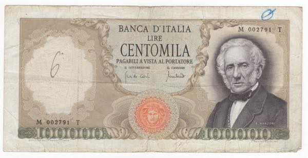 Repubblica - 100.000 lire 1970 - ... 