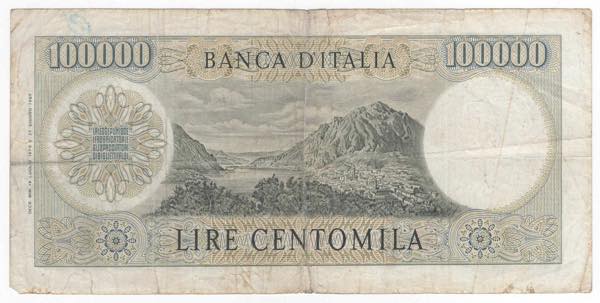 Repubblica - 100.000 lire 1970 - ... 