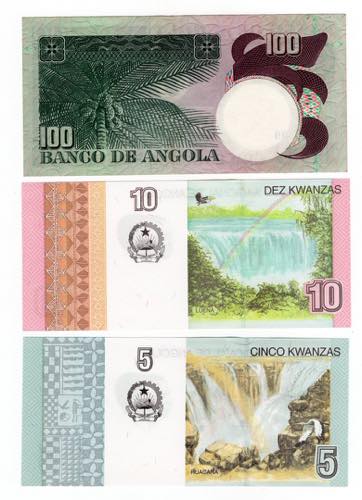 Angola - lotto di 3 banconote - ... 