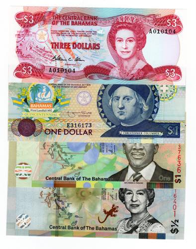 Bahamas - lotto di 4 banconote - ... 