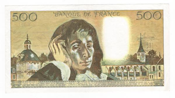 Francia - 500 Franchi 1989 - ... 