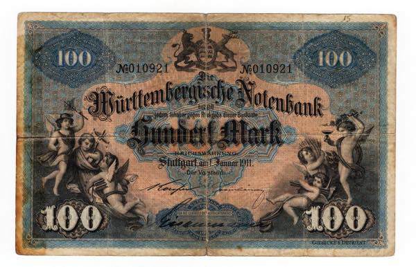 Germania - 100 Marchi 1911 - Regno ... 