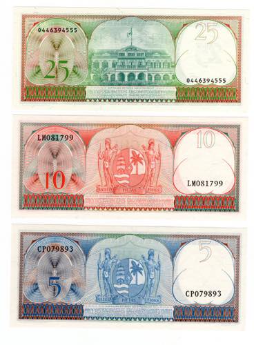 Suriname - lotto di 3 banconote - ... 