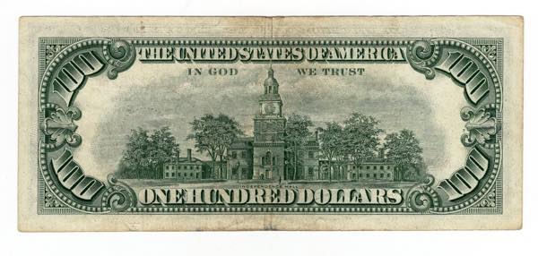 U.S.A. - 100 Dollari 1966 - ... 