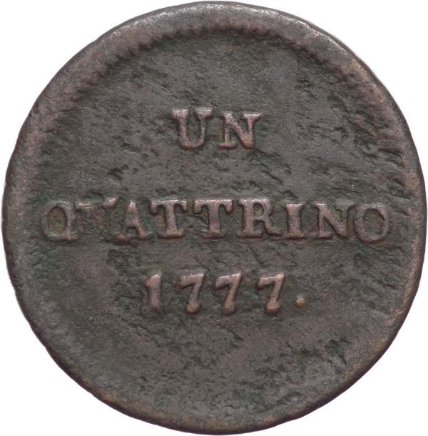 Milano - 1 Quattrino 1777 - Gr. ... 