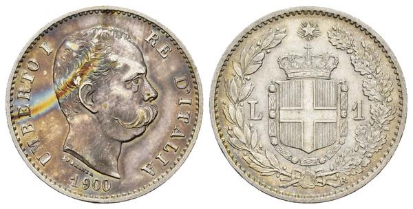 Umberto I (1878-1900) - 1 lira ... 