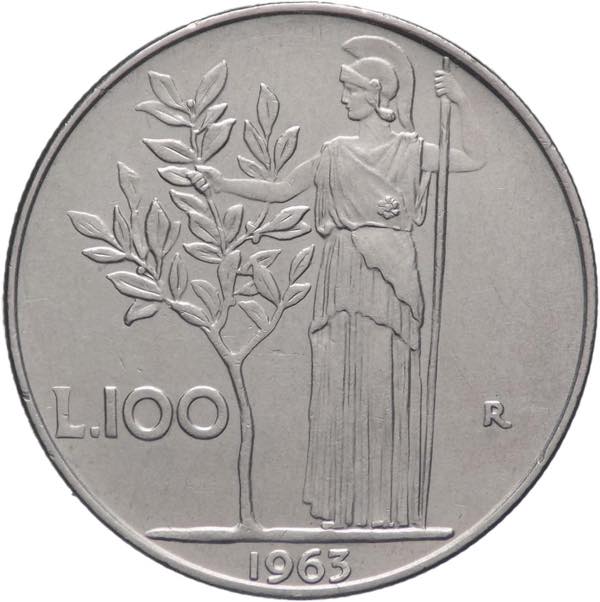 Repubblica Italiana - 100 lire ... 