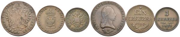 Austria - lotto di 3 monete di ... 