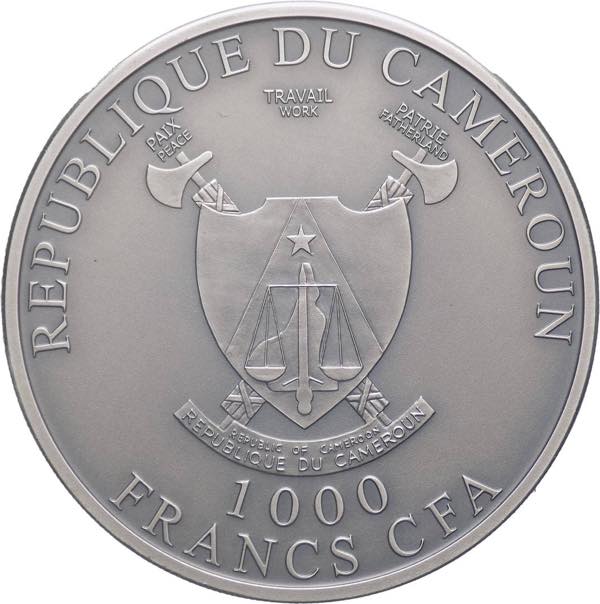 Camerun - 1000 Francs CFA 2018 - 1 ... 