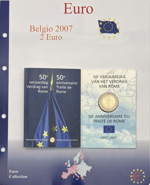 Belgio - 2 Euro 2007 - 50° ... 