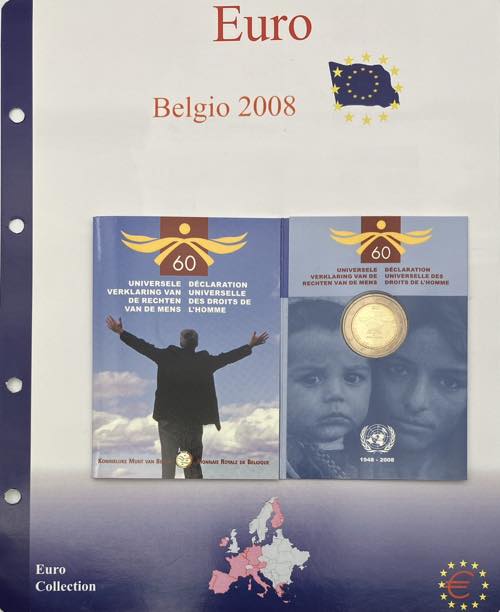 Belgio - 2 Euro 2008 - 60° ... 