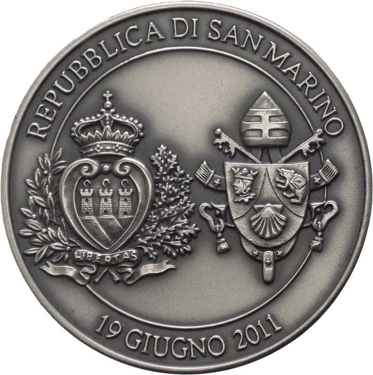 San Marino -  Medaglia 19 Giugno ... 