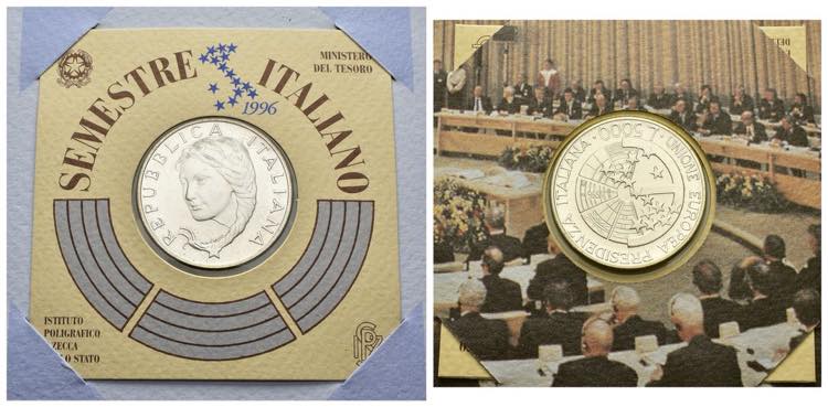 5000 lire 1996 commemorativa del ... 