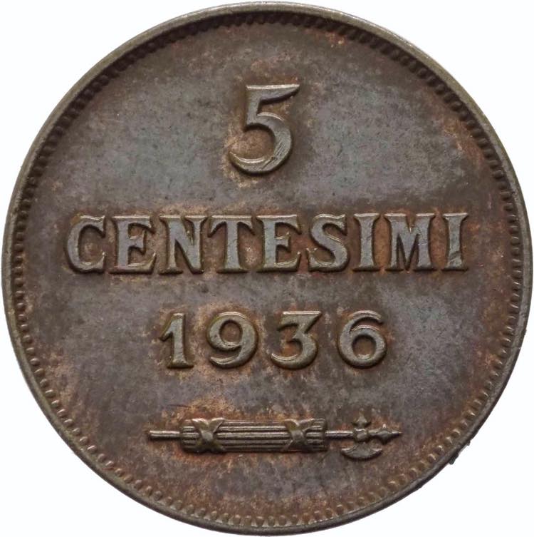 Vecchia monetazione (1864-1938) - ... 
