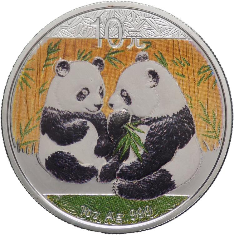 Cina - 10 Yuan 2009 Panda - 1 Oz ... 