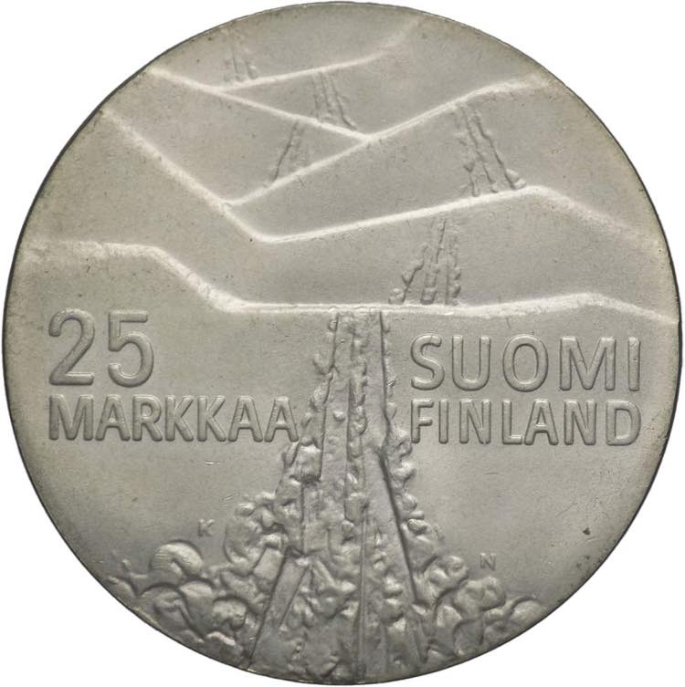 Finlandia - 25 Markaa 1978 - Ag.