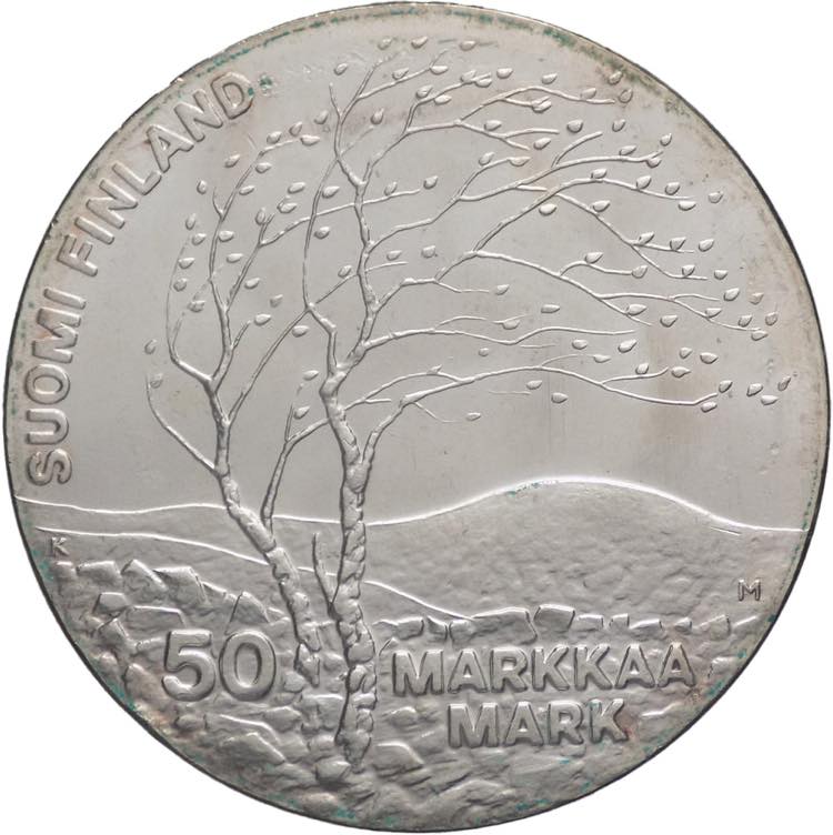Finlandia - 50 Markaa 1983 - Ag.