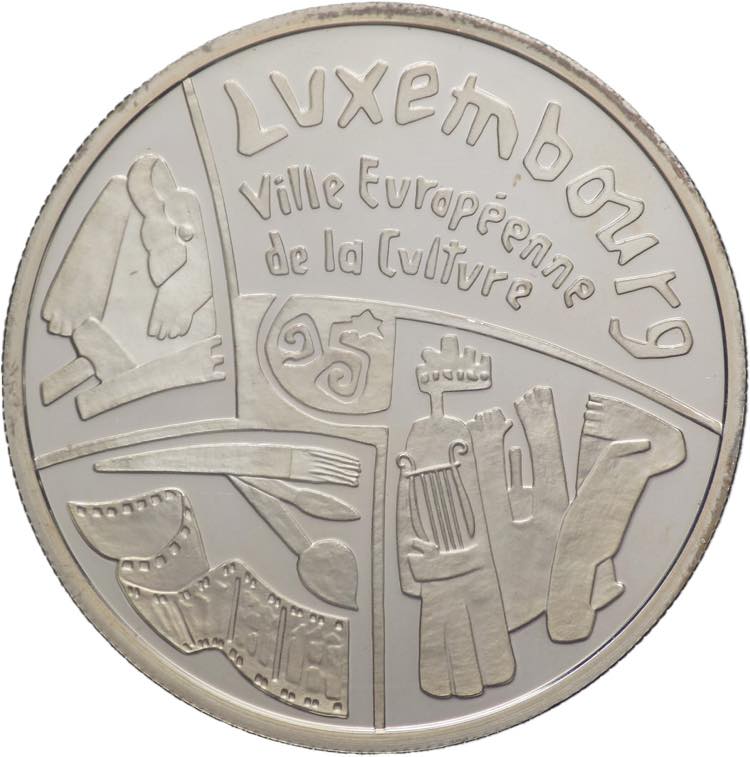 Lussemburgo - 500 francs 1995 - ... 