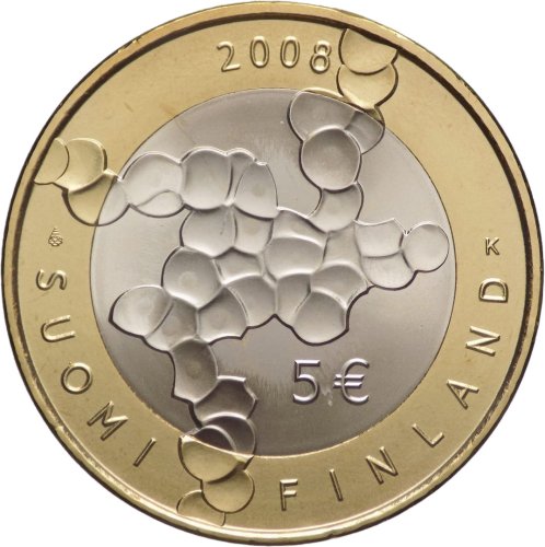 Finlandia - 5 euro bimetallica ... 