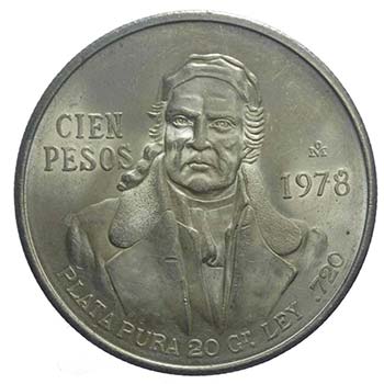 MESSICO - Messico - 100 Pesos 1978