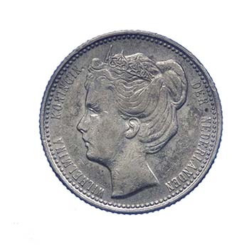 OLANDA - Olanda - 25 Cents 1902 - ... 