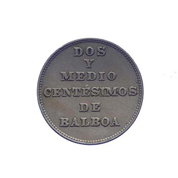 PANAMA - Panama - 2 1/2 Cent 1929 ... 