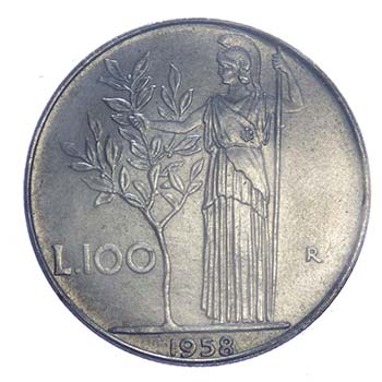 Repubblica Italiana - 100 Lire ... 